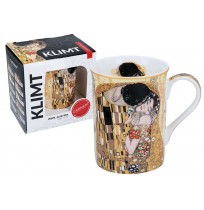 Kubek Classic New - G.Klimt The Kiss (kremowy) 400ml