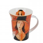Kubek - A. Modigliani "Kobieta w Kapeluszu"